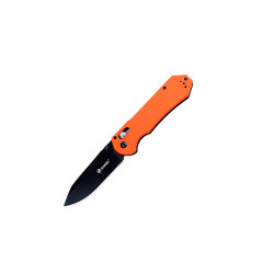 Складний ніж Ganzo G7453-OR сталь 440C рукоятка G10 вага 142 г довжина 21 см замок Axis Lock Складний ніж Ganzo G7453-OR сталь 440C рукоятка G10 вага 142 г довжина 21 см замок Axis Lock