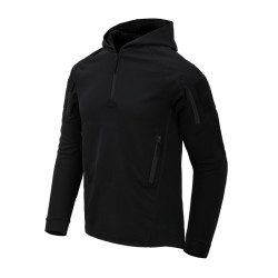 Тактичне худі Helikon-Tex RANGE HOODIE чорного кольору розмір M вагою 459 г з анатомічним капюшоном та вставками для вентиляції Тактичне худі Helikon-Tex RANGE HOODIE чорного кольору розмір M вагою 459 г з анатомічним капюшоном та вставками для вентиляції