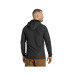 Тактична кофта Helikon-Tex RANGE HOODIE TopCool чорний розмір XL анатомічний крій 459 г для військових весняно-осінній період