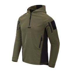 Тактичний худі Helikon-Tex RANGE HOODIE M оливковий анатомічний крій 459 г для військових весна/осінь Тактичний худі Helikon-Tex RANGE HOODIE M оливковий анатомічний крій 459 г для військових весна/осінь