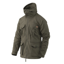 Куртка Helikon-Tex SAS Smock Taiga Green DuraCanvas 8 кишень розмір M весна/осінь для активного відпочинку Куртка Helikon-Tex SAS Smock Taiga Green DuraCanvas 8 кишень розмір M весна/осінь для активного відпочинку