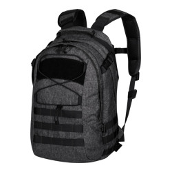 Рюкзак EDC 21л Helikon-Tex Нейлон Поліестер Меланж Чорно-Сірий 1054г для туристичних та тактичних завдань Рюкзак EDC 21л Helikon-Tex Нейлон Поліестер Меланж Чорно-Сірий 1054г для туристичних та тактичних завдань