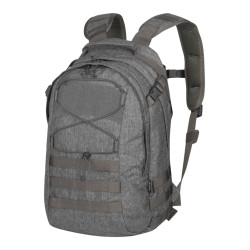 Рюкзак EDC 21л Helikon-Tex Нейлон Поліестер Сірий Меланж Мультифункціональний для туристичних та військових потреб Рюкзак EDC 21л Helikon-Tex Нейлон Поліестер Сірий Меланж Мультифункціональний для туристичних та військових потреб