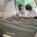 Спальний мішок Naturehike LD250 з капюшоном 1.6 кг епонж темно-зелений компактний до 25 х 37 см