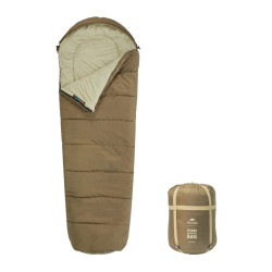 Спальний мішок Naturehike MJ 600 коричневий капюшон 2.1 кг розміри 205 х 75 см для зимового використання Спальний мішок Naturehike MJ 600 коричневий капюшон 2.1 кг розміри 205 х 75 см для зимового використання