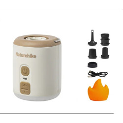 Насос-вентилятор Naturehike CNK2300DQ022 бежевий 3 в 1 180 л/хв 4.5 кПа для кемпінгу та туризму Насос-вентилятор Naturehike CNK2300DQ022 бежевий 3 в 1 180 л/хв 4.5 кПа для кемпінгу та туризму