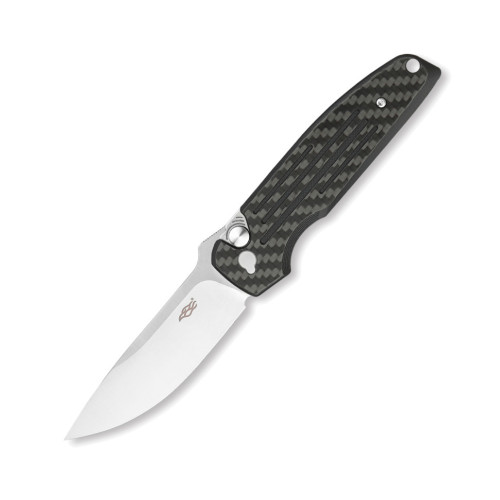 Складний ніж Firebird FH926-CF чорний лезо D2 88 мм замок Button Lock вага 116 г