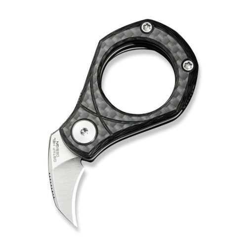 Складаний ніж Civivi Pyrus C23038-3 нержавіюча сталь Sandvik 14C28N 28.3 г Hawkbill Slip Joint