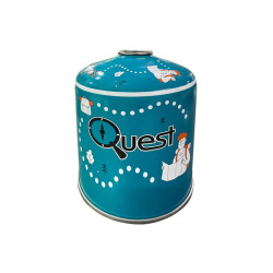 Газовий балон Quest 450 г різьбовий всесезонний клапан SBN-188 стабільний тиск компактні розміри