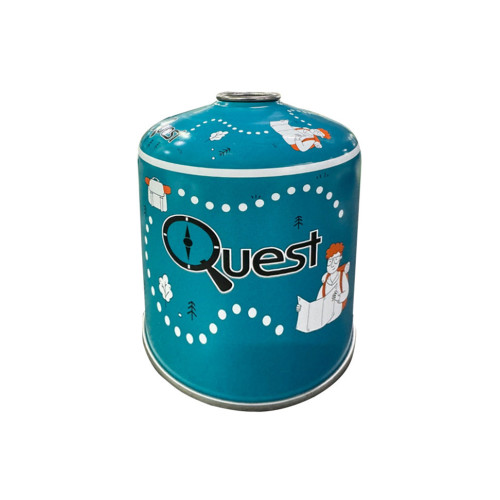 Газовий балон Quest 450 г різьбовий всесезонний клапан SBN-188 стабільний тиск компактні розміри