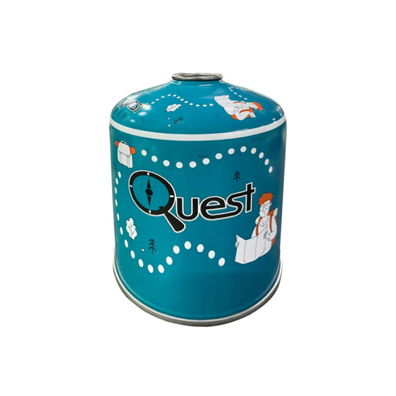 Газовий балон Quest 450 г різьбовий всесезонний клапан SBN-188 стабільний тиск компактні розміри