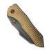 Складний ніж Weknife High-Fin XL WE24010-3 титановий 6AL4V вага 114.3 г лезо CPM 20CV форма клинка зворотний танто