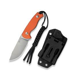 Ніж Civivi Timberbark C23094-2 фіксований 175 мм Drop Point клинок 81.2 мм сталь Sandvik 14C28N G10 рукоятка Ніж Civivi Timberbark C23094-2 фіксований 175 мм Drop Point клинок 81.2 мм сталь Sandvik 14C28N G10 рукоятка