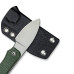 Ніж Civivi Baby Banter Fixed Blade C23045-2 EDC довжина 126.9 мм вага 53.6 г сталь Nitro-V рукоятка темно-зелена