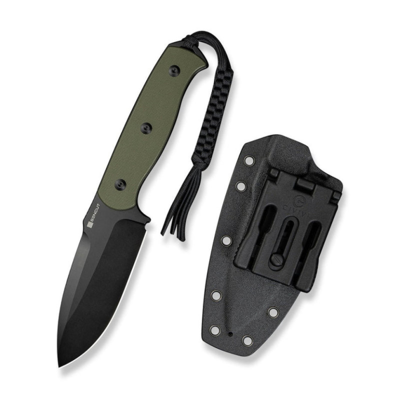 Ніж Sencut Toxodon S24036-2 з клинком 116.2 мм рукоять G10 вага 200.5 г нержавіюча сталь 9Cr18MoV