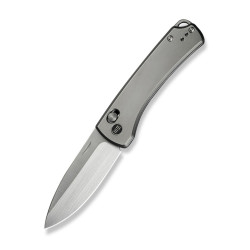 Складний ніж Weknife Nightblade WE22046-2 титановою рукояткою 75.6 мм клинок замок Crossbar Lock Складний ніж Weknife Nightblade WE22046-2 титановою рукояткою 75.6 мм клинок замок Crossbar Lock