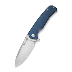 Складаний ніж Sencut Skarnax S24025-3 з лезом Drop Point вага 127 г мікарта на рукоятці твердість сталі ±59 HRC Складаний ніж Sencut Skarnax S24025-3 з лезом Drop Point вага 127 г мікарта на рукоятці твердість сталі ±59 HRC