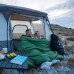 Спальний мішок Naturehike CNK2350WS019 зелений 220 х 160 см з подушками вага 5.4 кг водостійкий гіпоалергенний