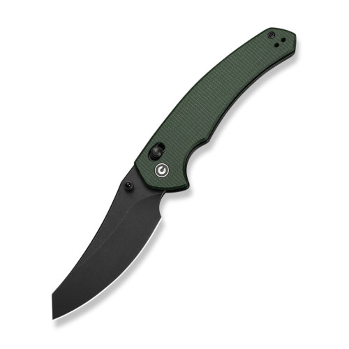 Складаний ніж Civivi Sixgill C24050-3 зелений лезо з Nitro-V 58-60 HRC замок Crossbar Lock рукоятка мікарта