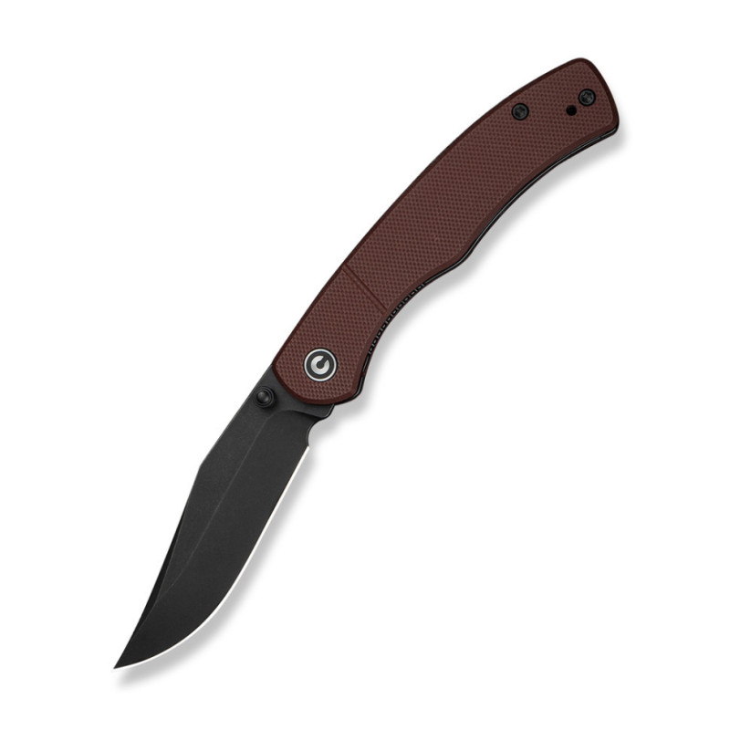 Складний ніж Civivi Clingman C23065-2 лезо Nitro-V 75.9 мм рукоять G10 бордовий 178 мм 79.4 г