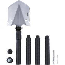 Багатофункціональна лопата NexTool Folding Shovel Regular 15 функцій нержавіюча сталь 20Cr13 довжина рукояті 76 см Багатофункціональна лопата NexTool Folding Shovel Regular 15 функцій нержавіюча сталь 20Cr13 довжина рукояті 76 см