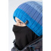 Водонепроникна шапка DexShell Beanie Gradient блакитна трислойна для температури від -20°C до 10°C 56-58 см