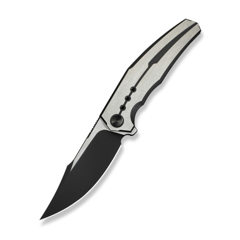 Складний ніж Weknife Kyklos Satin WE23086-3 Bohler M390 титанова рукоять 120.5 г замок Frame Lock