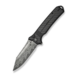 Складний ніж Civivi Neurohaptic C23080-DS1 дамаська сталь 58-60 HRC довжина 224.9 мм вага 122.5 г Складний ніж Civivi Neurohaptic C23080-DS1 дамаська сталь 58-60 HRC довжина 224.9 мм вага 122.5 г