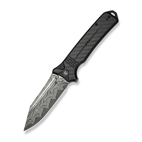 Складний ніж Civivi Neurohaptic C23080-DS1 дамаська сталь 58-60 HRC довжина 224.9 мм вага 122.5 г