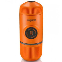 Портативна кавоварка Wacaco Nanopresso помаранчева тиск 18 бар об'єм 80 мл вага 336 г Портативна кавоварка Wacaco Nanopresso помаранчева тиск 18 бар об'єм 80 мл вага 336 г