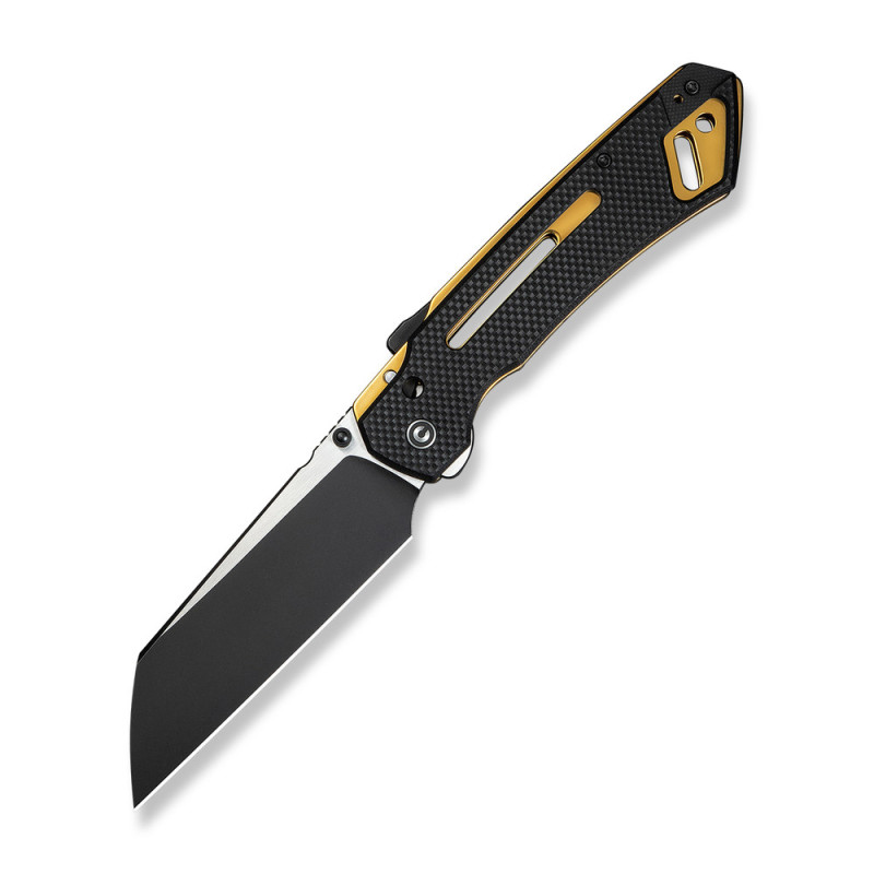 Складаний ніж Civivi Buster FG Black C24052-1 клинок Nitro-V 106.8 мм замок Superlock вага 183.1 г