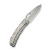 Складний ніж Weknife Inmate WE23096B-1 з порошкової сталі CPM 20CV титановою рукояттю 6AL4V 213.4 мм