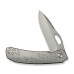 Складний ніж Weknife Inmate WE23096B-1 з порошкової сталі CPM 20CV титановою рукояттю 6AL4V 213.4 мм