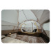 Шестимісна палатка Naturehike KOTA 6 CNK2450WS031 75D двошарова світло-коричнева 540x252x205 см для 4 сезонів