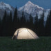 Двомісна палатка Naturehike Star River UL CNK2450WS022 коричнева трисезонна вага 1.6 кг 220 x 260 x 110 см