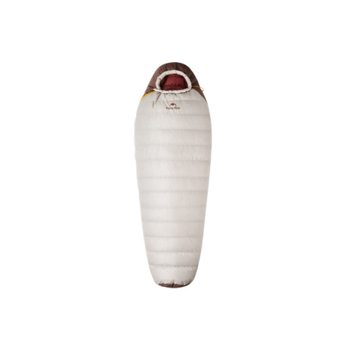 Спальний мішок Naturehike Snowbird CNK2550WS014 L коричневий 400 г коконовидна форма нейлон 20D