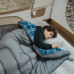 Спальний мішок Naturehike Clear Sky HL500 водонепроникний 300T утеплювач 500 г/м² сірий вага 2.7 кг