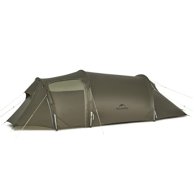 Тримісна палатка Naturehike Opalus UL CNK2450WS036 темно-зелена 4 сезони 2.42 кг 390x185x110 см