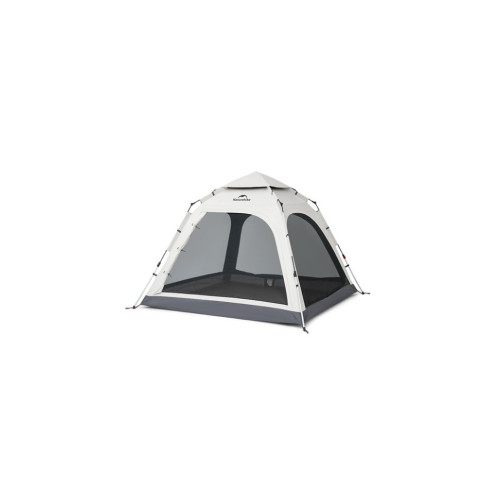 Автоматичний тримісний намет Naturehike Ango CNK2550WS010 L сірий 210x210 см водостійкість 2000 мм
