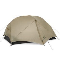 Одномісна палатка Naturehike Mongar UL CNK2550WS016 коричнева вага 1.2 кг двошарова конструкція для трьох сезонів Одномісна палатка Naturehike Mongar UL CNK2550WS016 коричнева вага 1.2 кг двошарова конструкція для трьох сезонів
