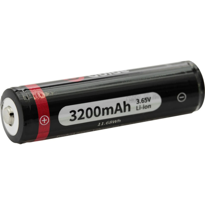 Акумулятор GUIDE TR Scopes 18650 ємність 3200 мАг зарядка через USB гарантія 24 місяці