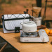 Газова пальник Naturehike CNK2350CF016 біла потужність 2.2 кВт розміри 24.5 х 18.5 х 9 см для туризму