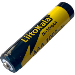 Акумулятор LiitoKala Ni-10/AAA 1000mAh 1.2V NiMH низькосамозарядний 800-1200 циклів Акумулятор LiitoKala Ni-10/AAA 1000mAh 1.2V NiMH низькосамозарядний 800-1200 циклів