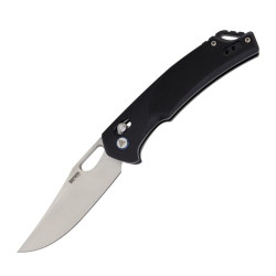 Складаний ніж SRM Retriever 9201 чорний сталь D2 довжина 205.5 мм вага 96 г тип замка Crossbar Lock Складаний ніж SRM Retriever 9201 чорний сталь D2 довжина 205.5 мм вага 96 г тип замка Crossbar Lock