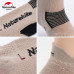 Шкарпетки Naturehike NH21FS014 2 пари бежеві чорні розмір M для спорту вага 33 г анатомічна форма