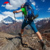 Трекінгова палка Naturehike ST07 NH18D010-Z 99-115 см бордова вага 175 г карбонова нековзна рукоятка EVA