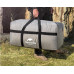 Сумка-баул Naturehike NH17S021-L 100 л темно-сіра нейлонова для туризму компактна з ручками