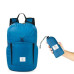 Рюкзак Naturehike Ultralight NH17A017-B 22 л чорний вага 170 г 30D нейлон водонепроникний складний