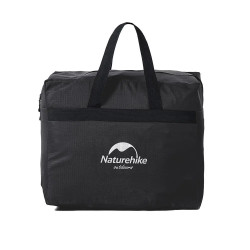 Сумка-баул Naturehike NH17S021-M 45 л темно-сіра легка нейлонова компактна для походів і подорожей Сумка-баул Naturehike NH17S021-M 45 л темно-сіра легка нейлонова компактна для походів і подорожей