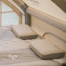 Подушка Naturehike NH22ZT002 бежевий ефект пам'яті 50x32x11 см вага 790 г для туризму
